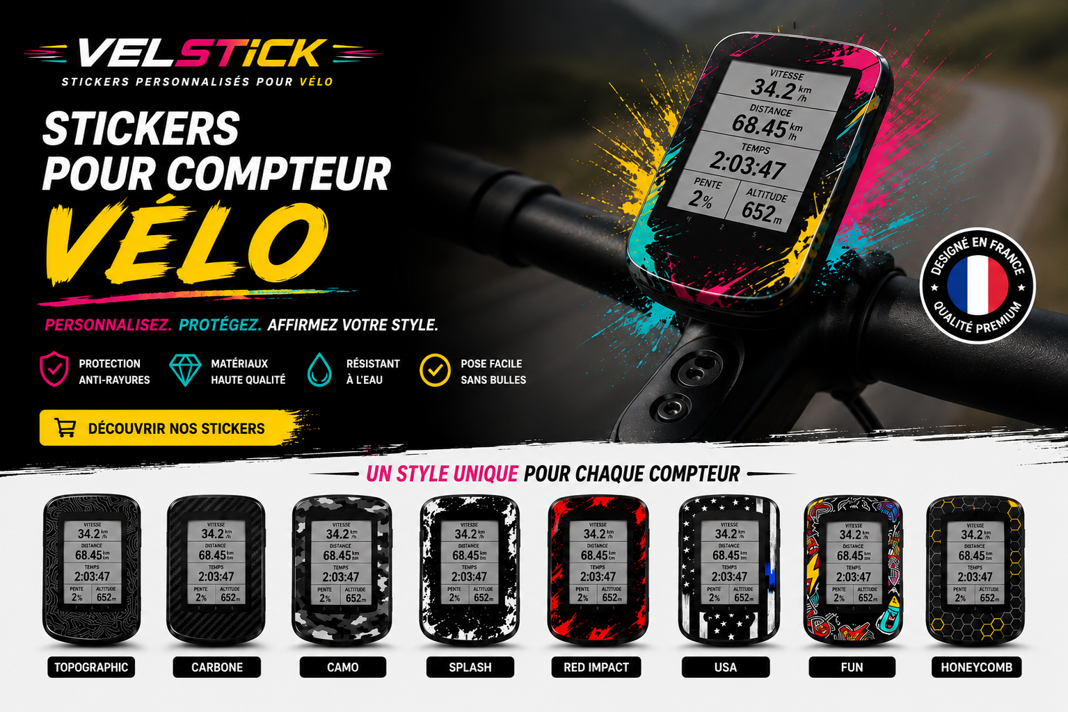 Stickers pour Compteur
