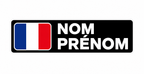 KIT 6 Stickers Nom Prénom Style 2