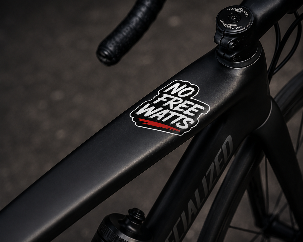Sticker "NO FREE WATTS"