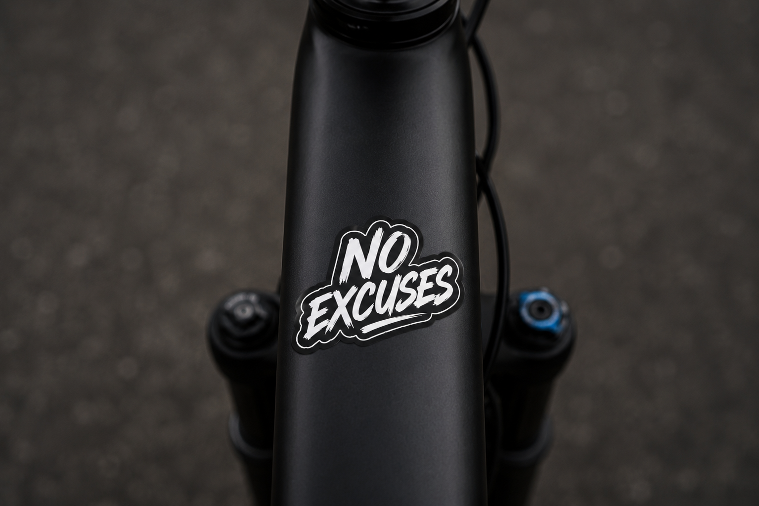 Sticker "NO EXCUSES"