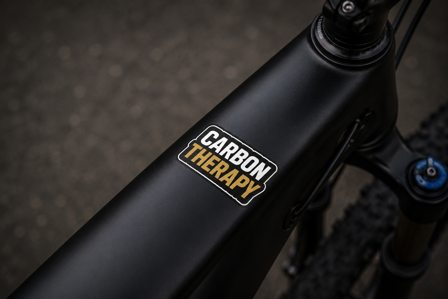 Sticker "CARBON THERAPY"